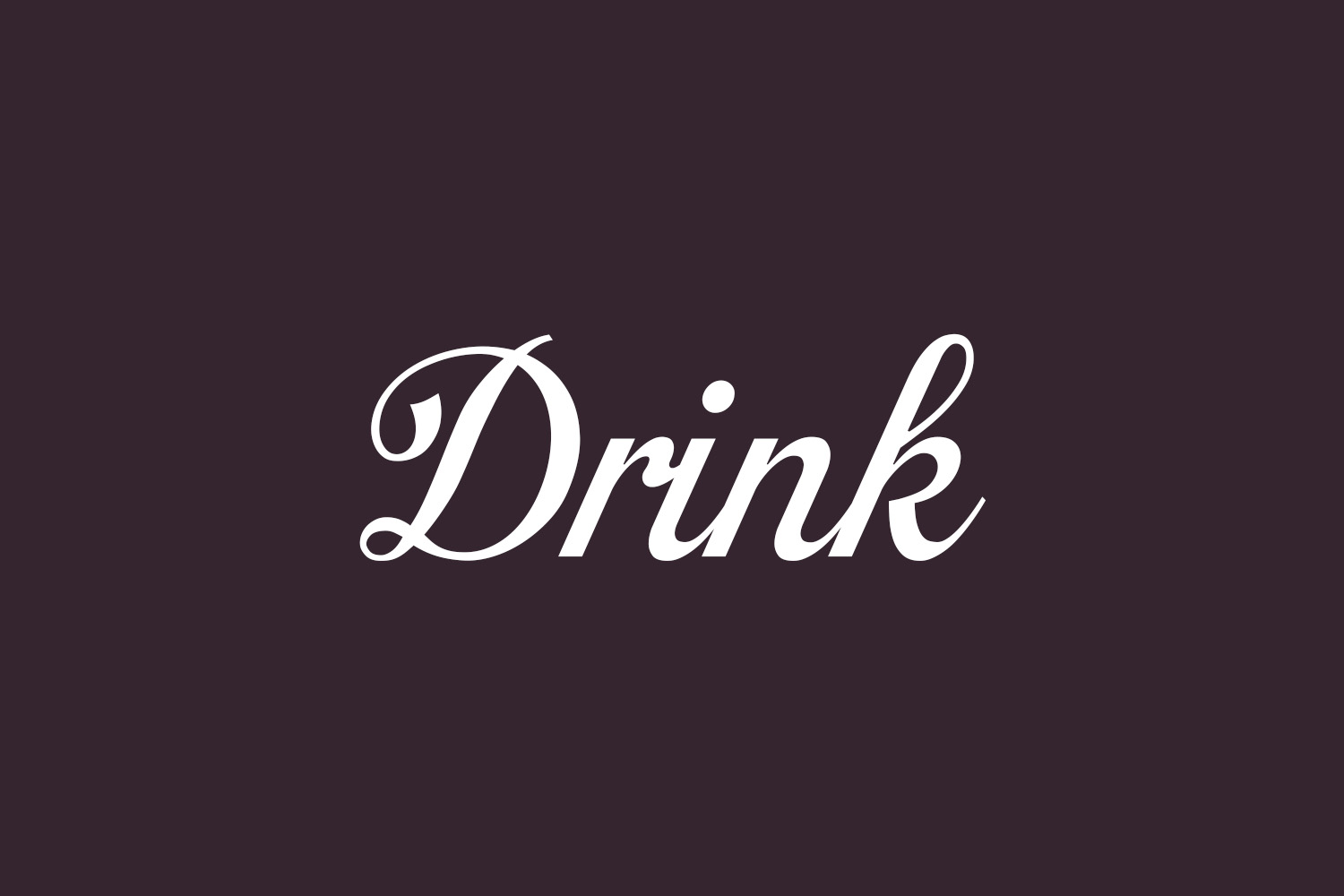 Drink Free Font