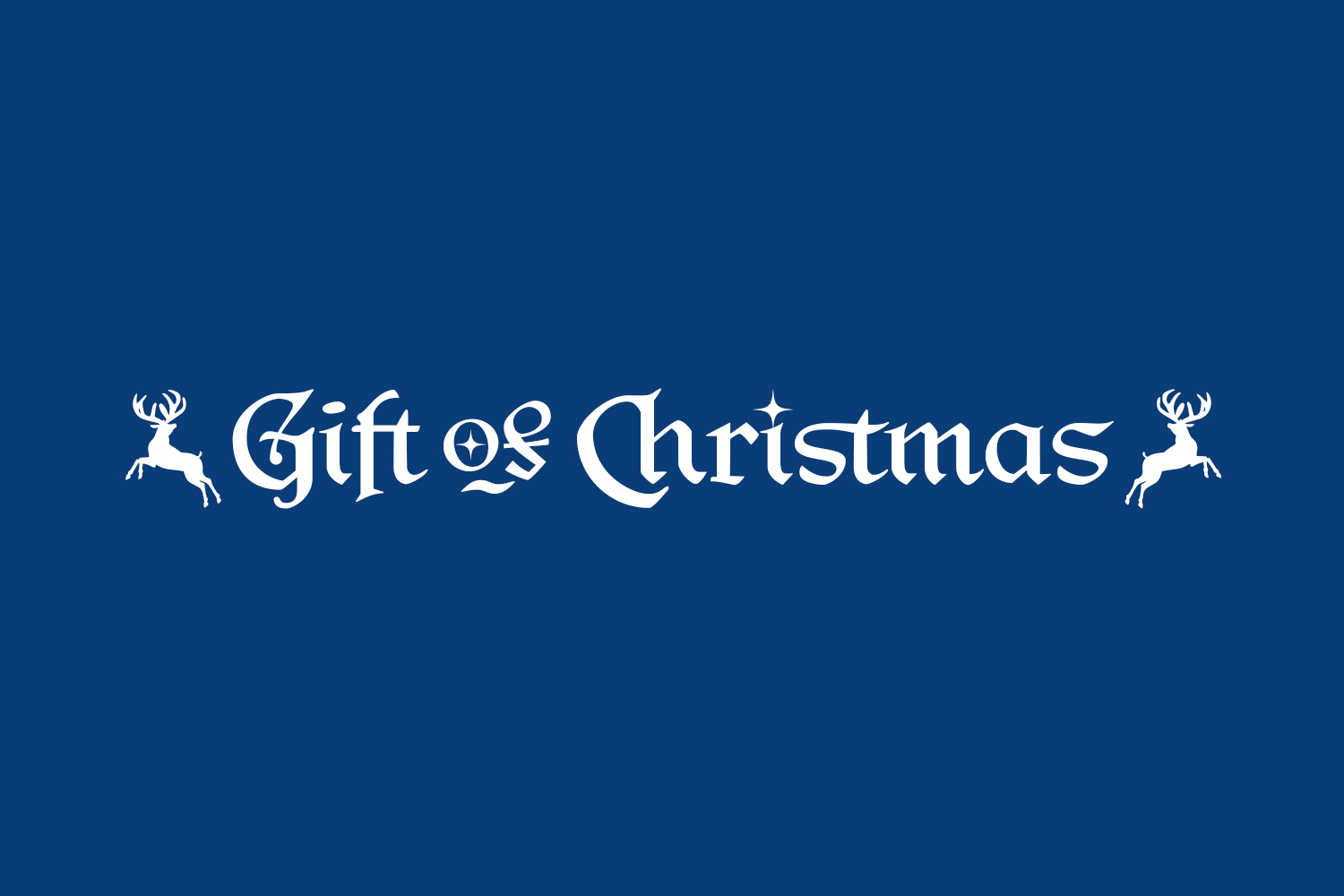 Gift of Christmas Free Font