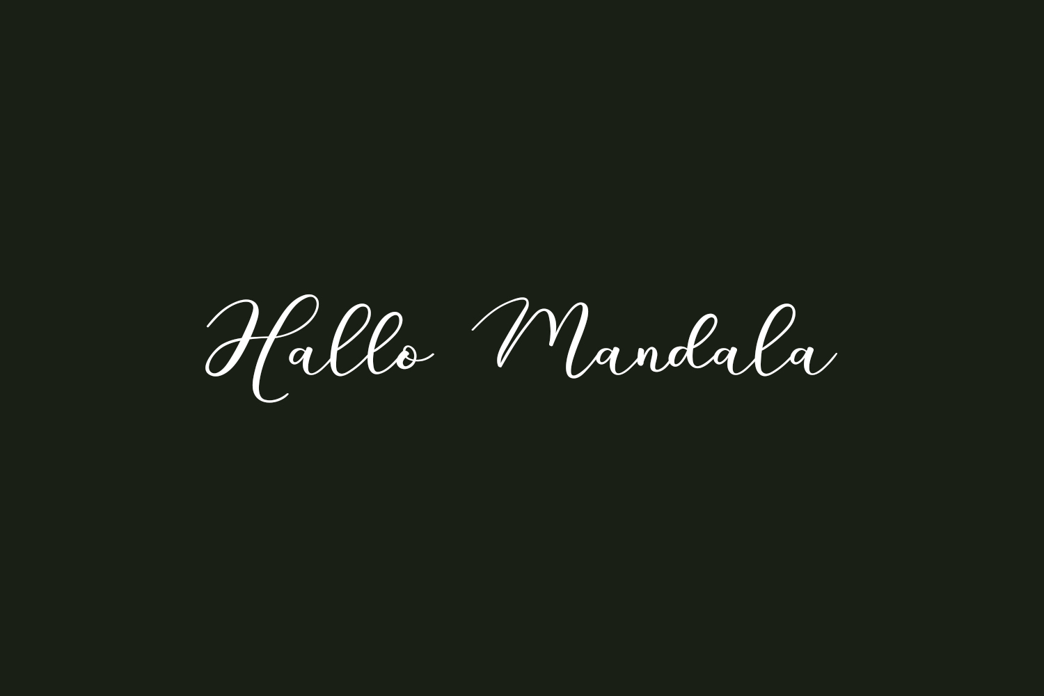 Hallo Mandala Free Font