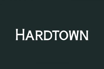 Hardtown Free Font