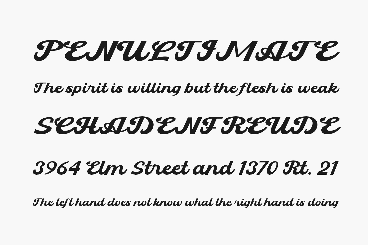 Kandel Free Font