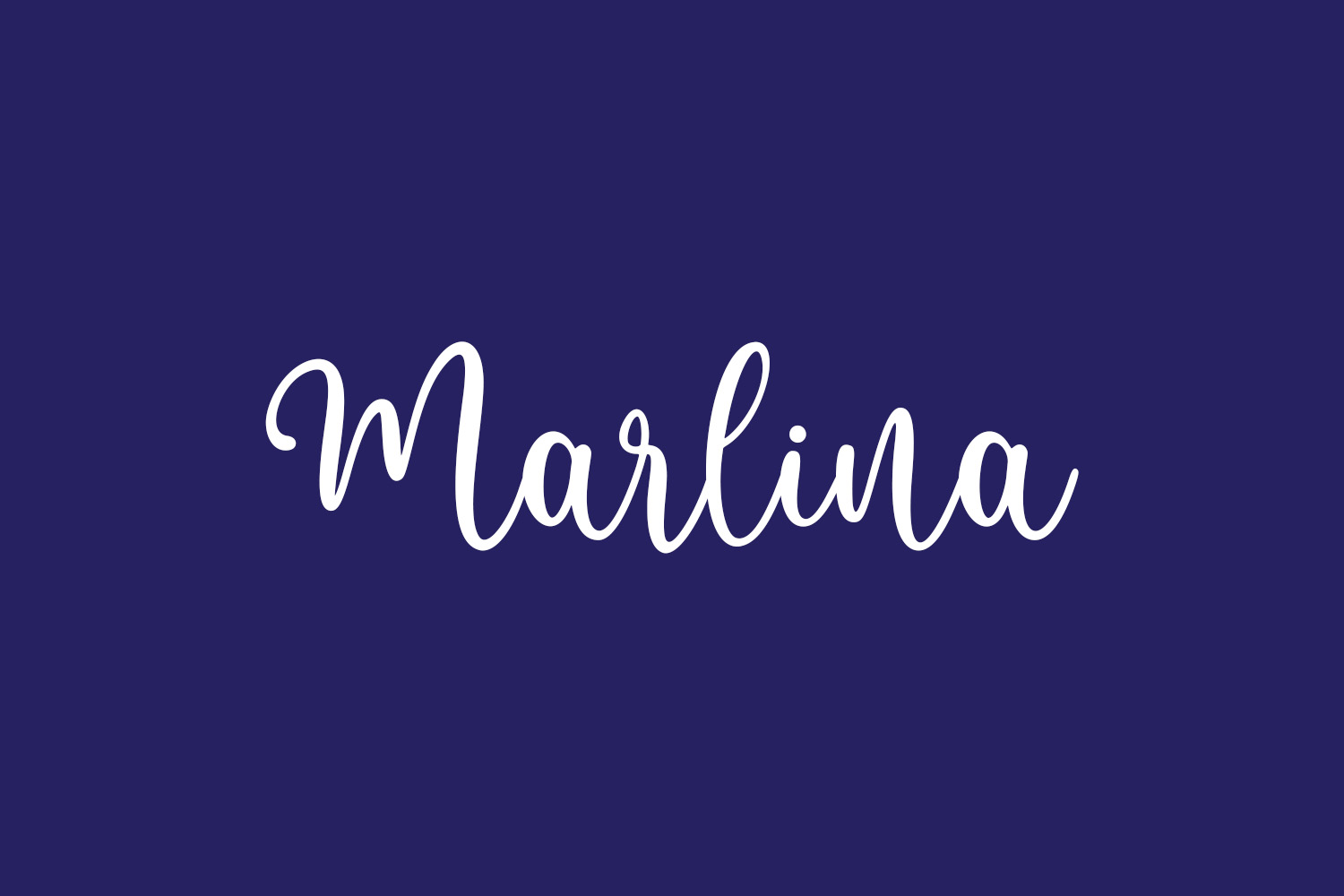 Marlina Free Font