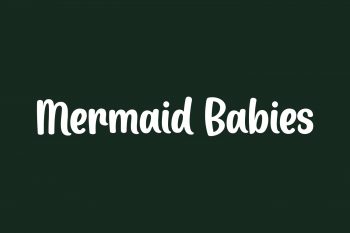 Mermaid Babies Free Font