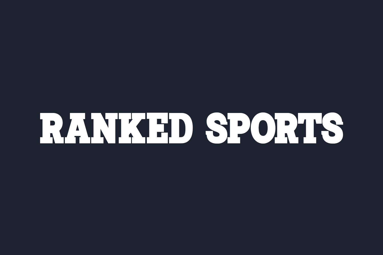 Ranked Sports | Fonts Shmonts