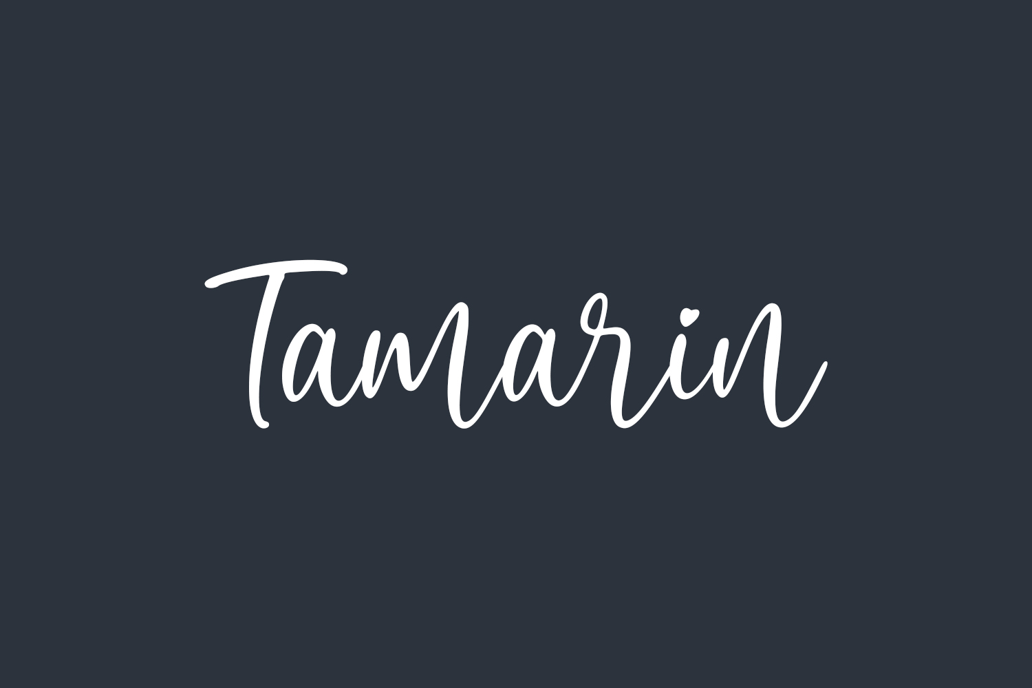 Tamarin Free Font
