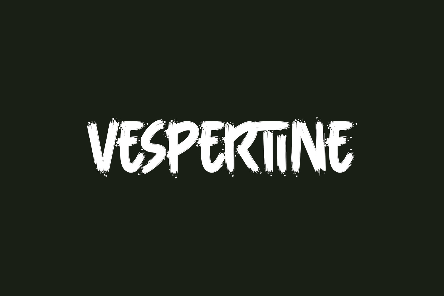 Vespertine Free Font