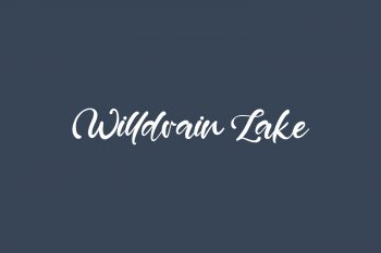 Willdrain Lake Free Font