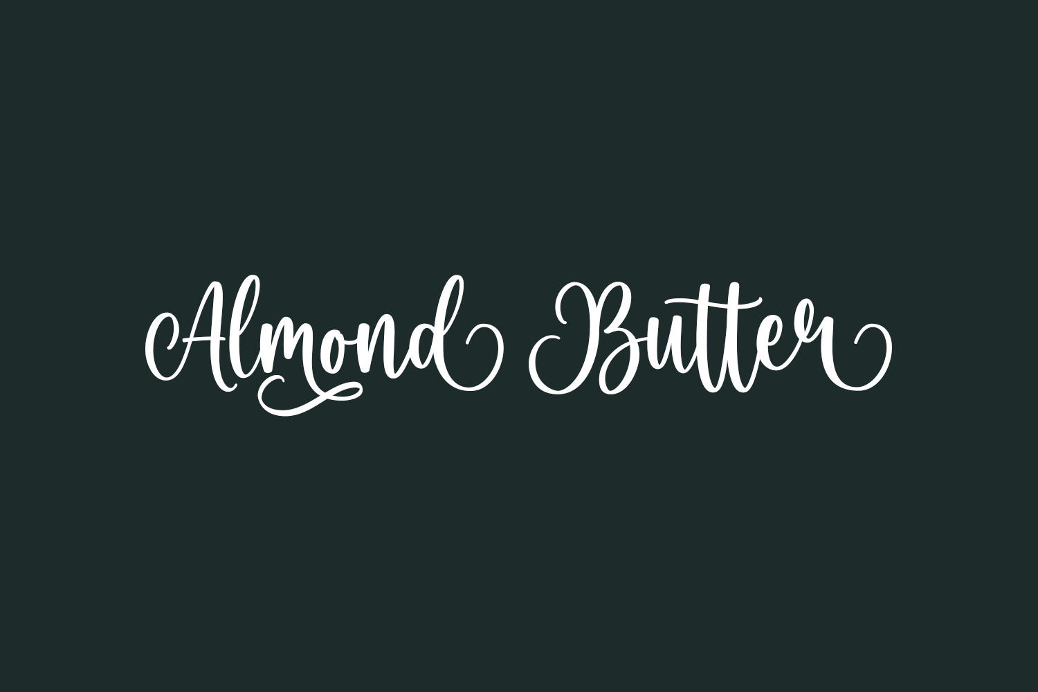 Almond Butter Free Font
