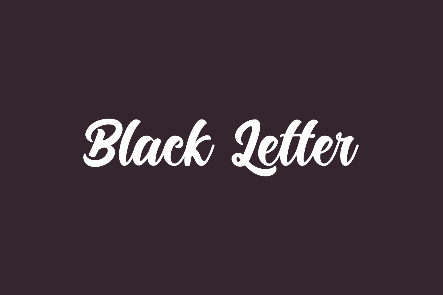 Black Letter Free Font