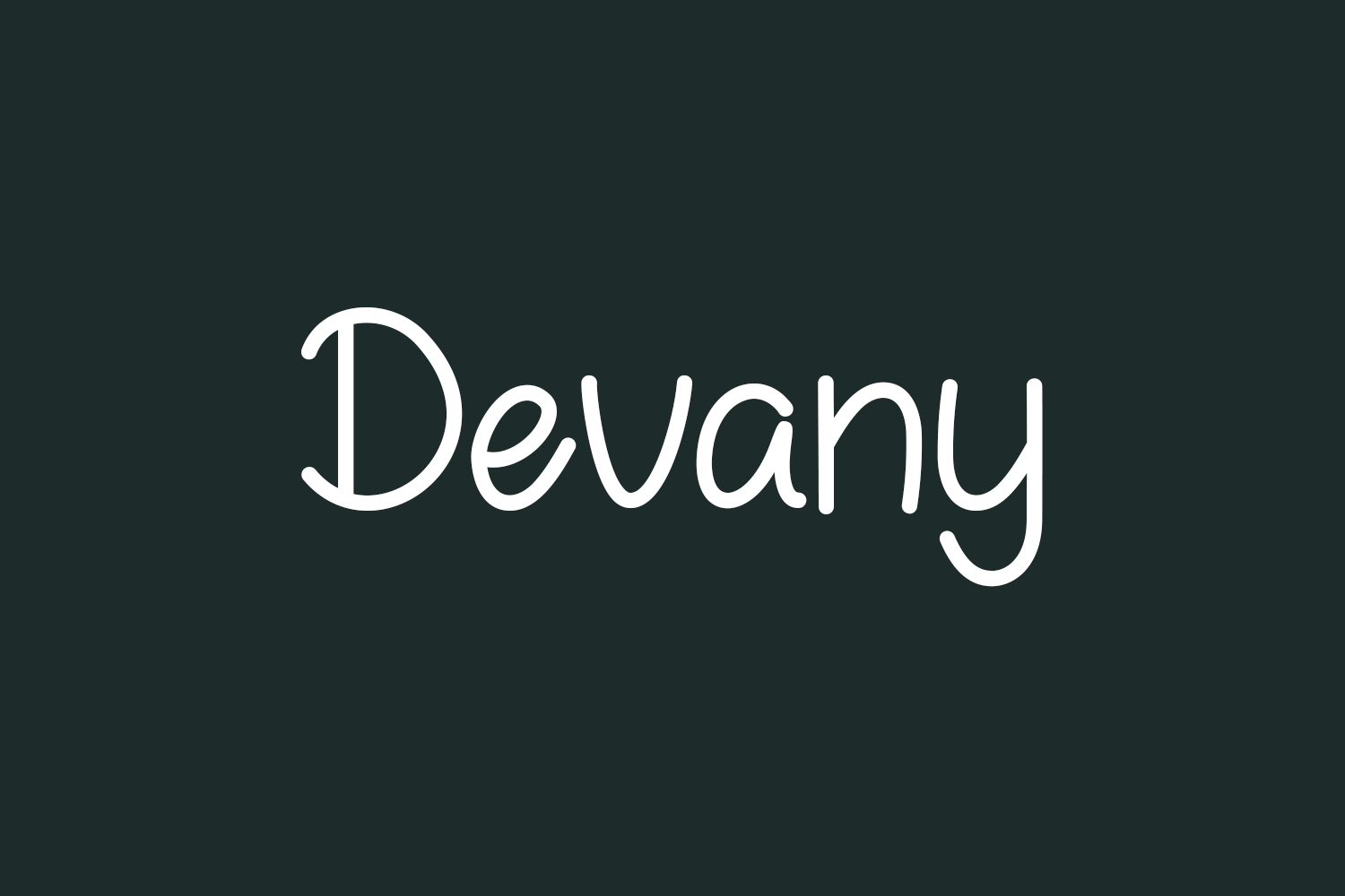 Devany Free Font