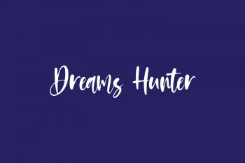 Dreams Hunter Free Font