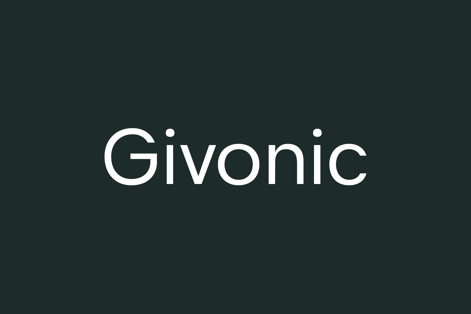 Givonic Free Font