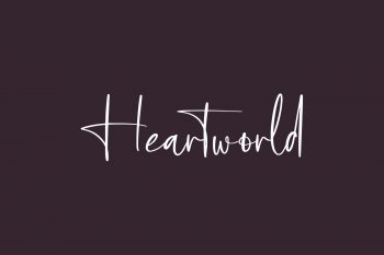 Heartworld Free Font