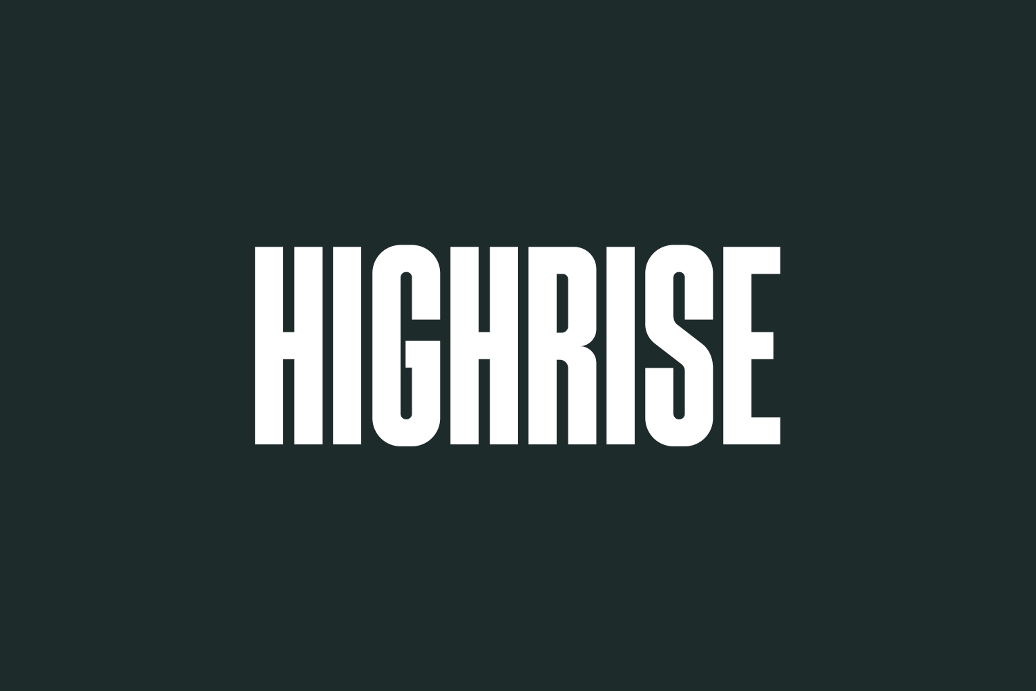 Highrise Free Font