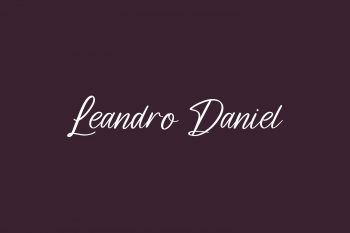 Leandro Daniel Free Font