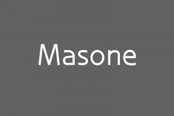 Masone Free Font