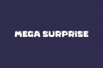 Mega Surprise Free Font