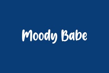 Moody Babe Free Font