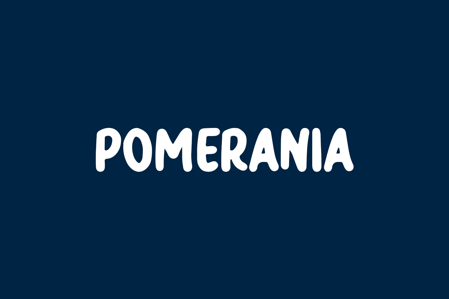 Pomerania Free Font