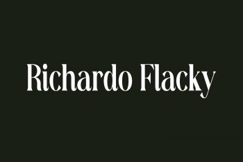 Richardo Flacky Free Font