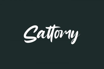 Sattomy Free Font