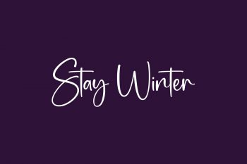 Stay Winter Free Font