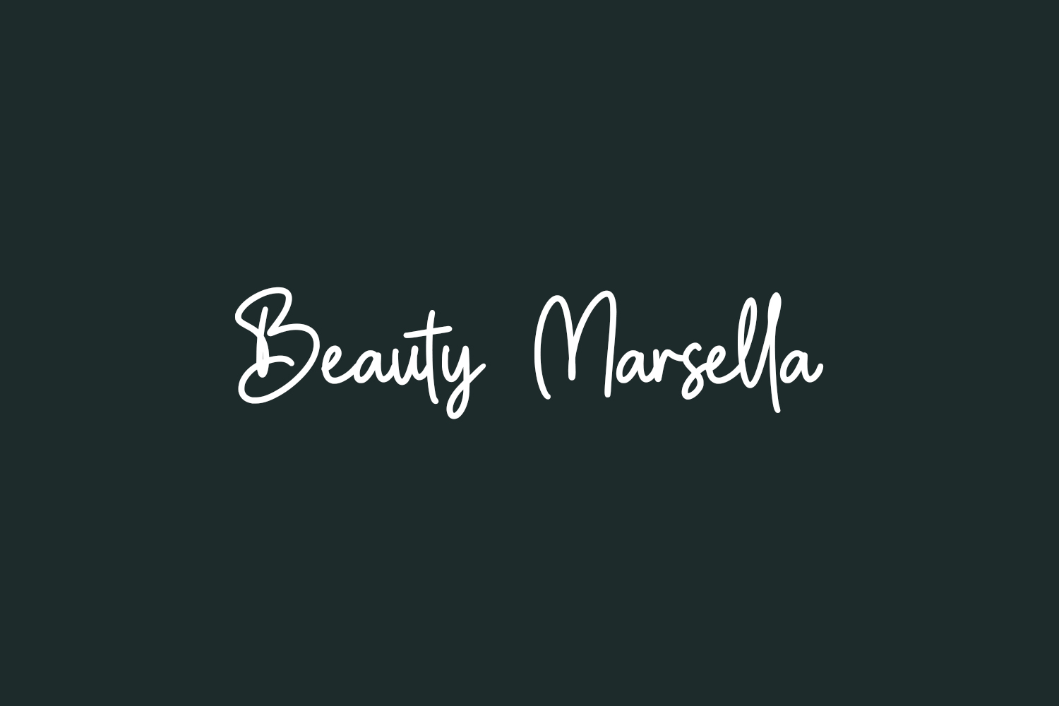 Beauty Marsella Free Font
