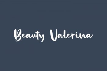Beauty Valerina Free Font