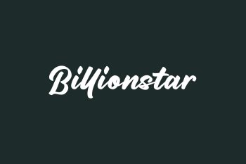 Billionstar Free Font