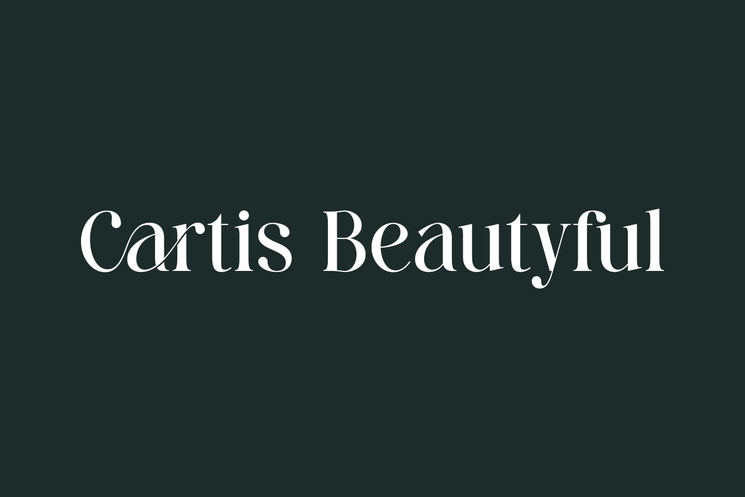 Cartis Beautyful Free Font