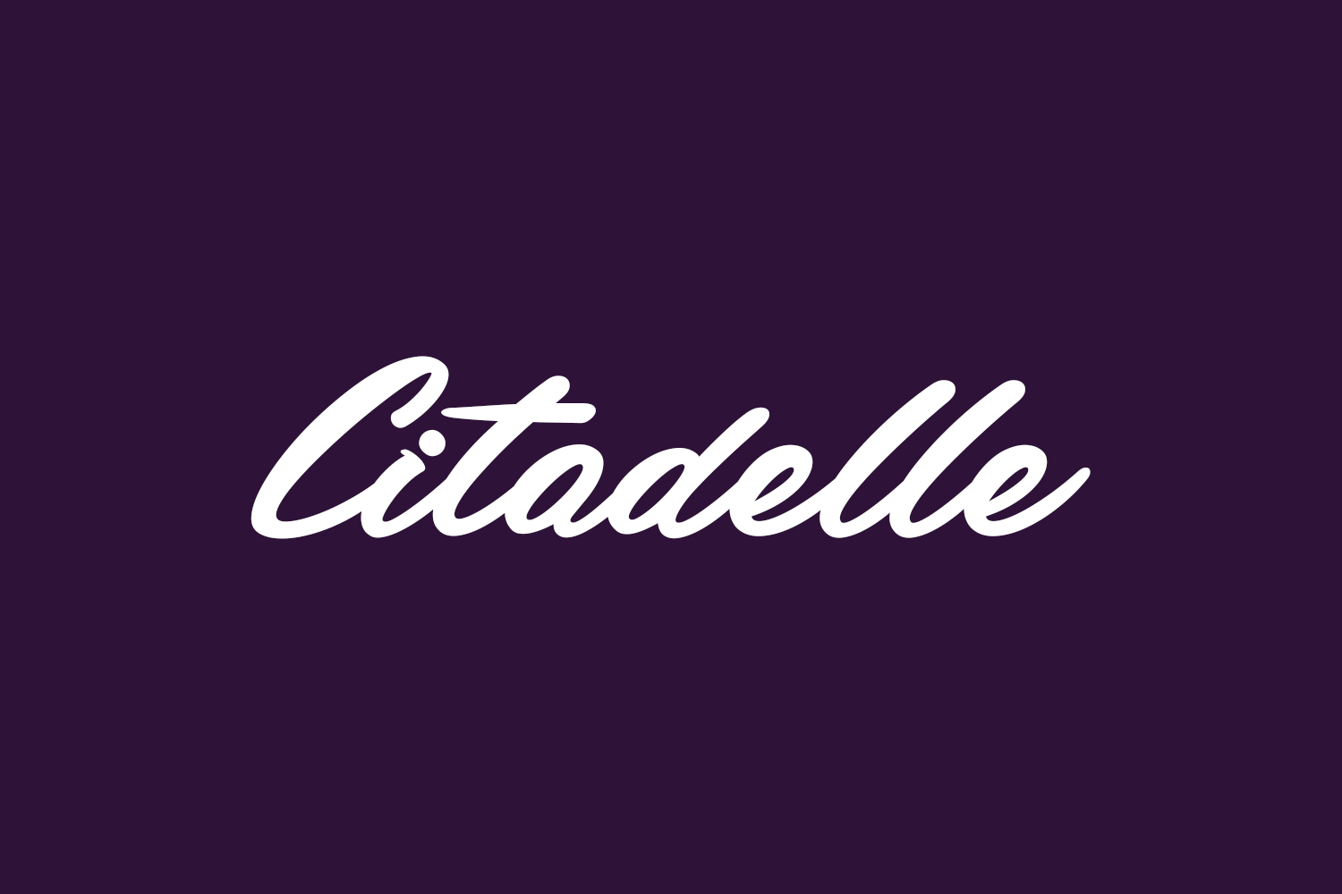 Citadelle Free Font