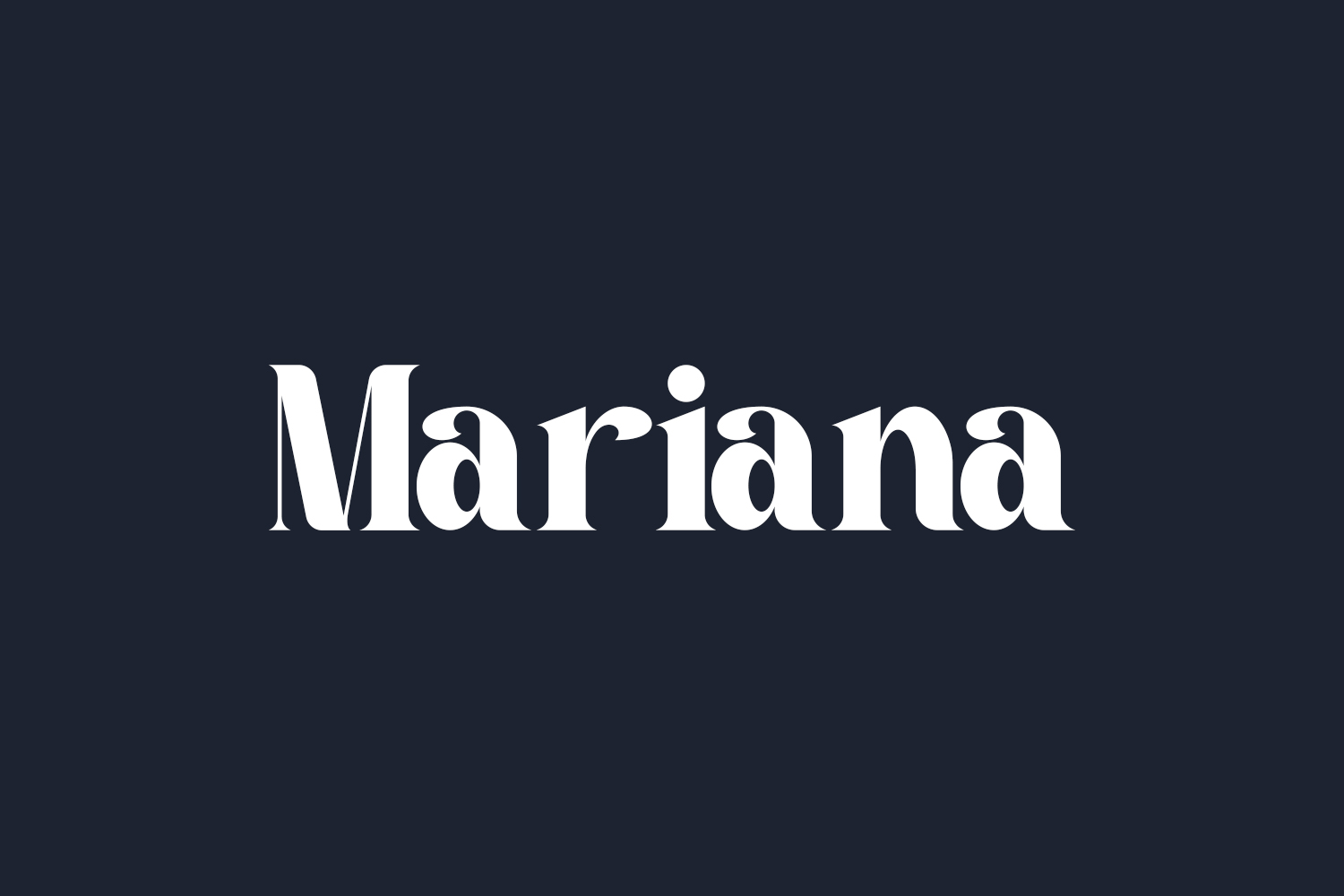 Mariana Free Font
