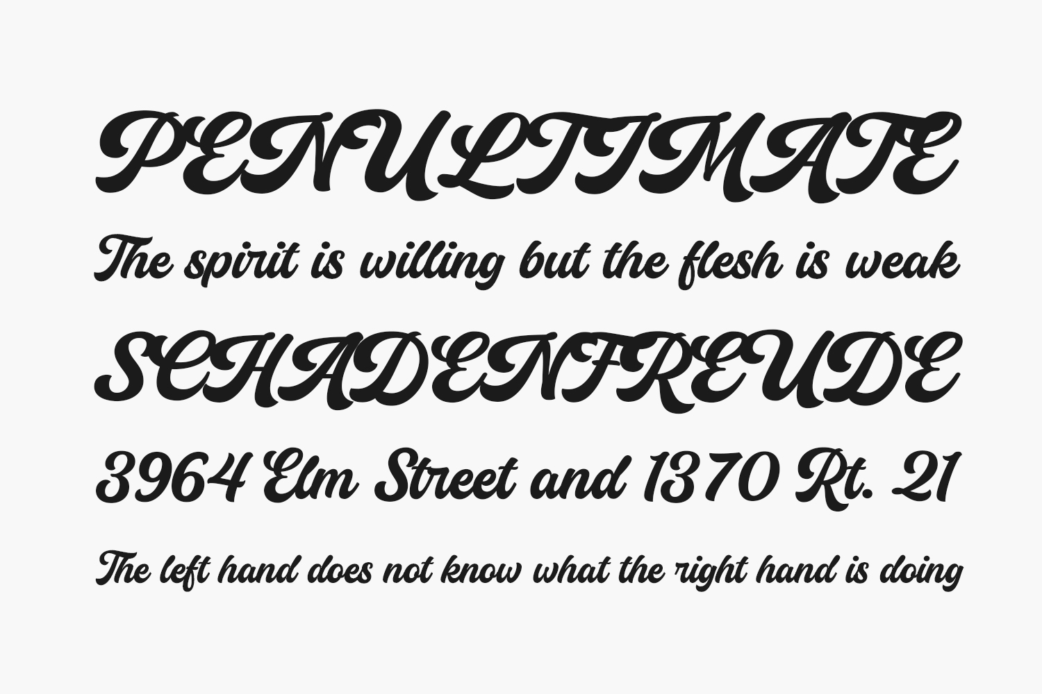 Milenia Free Font