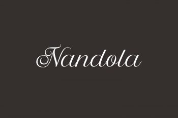 Nandola Free Font