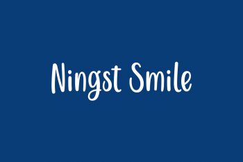 Ningst Smile Free Font