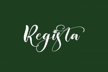 Regista Free Font