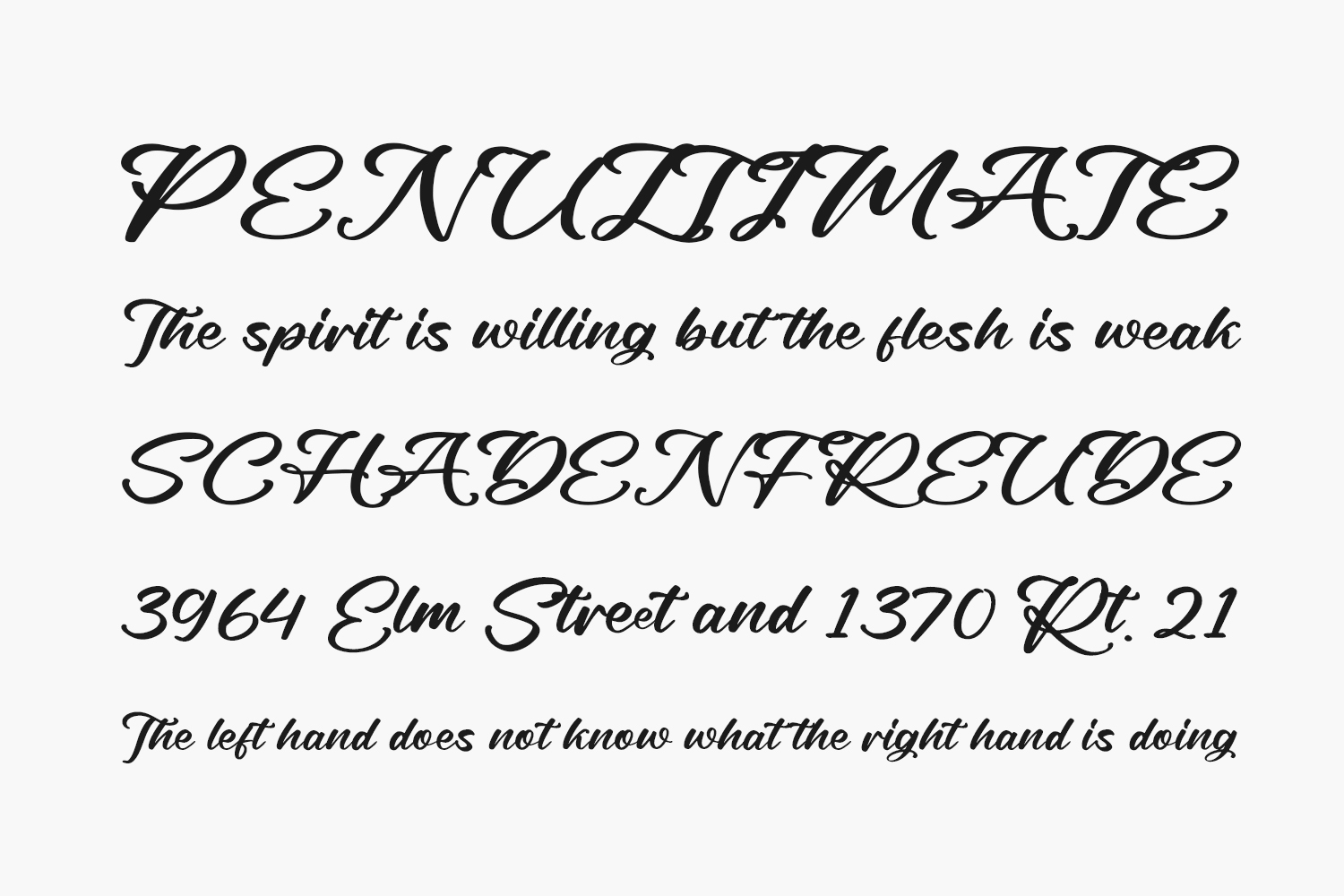 Rough Anthem Free Font