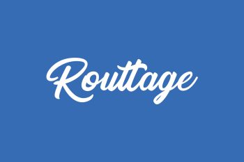 Routtage Free Font