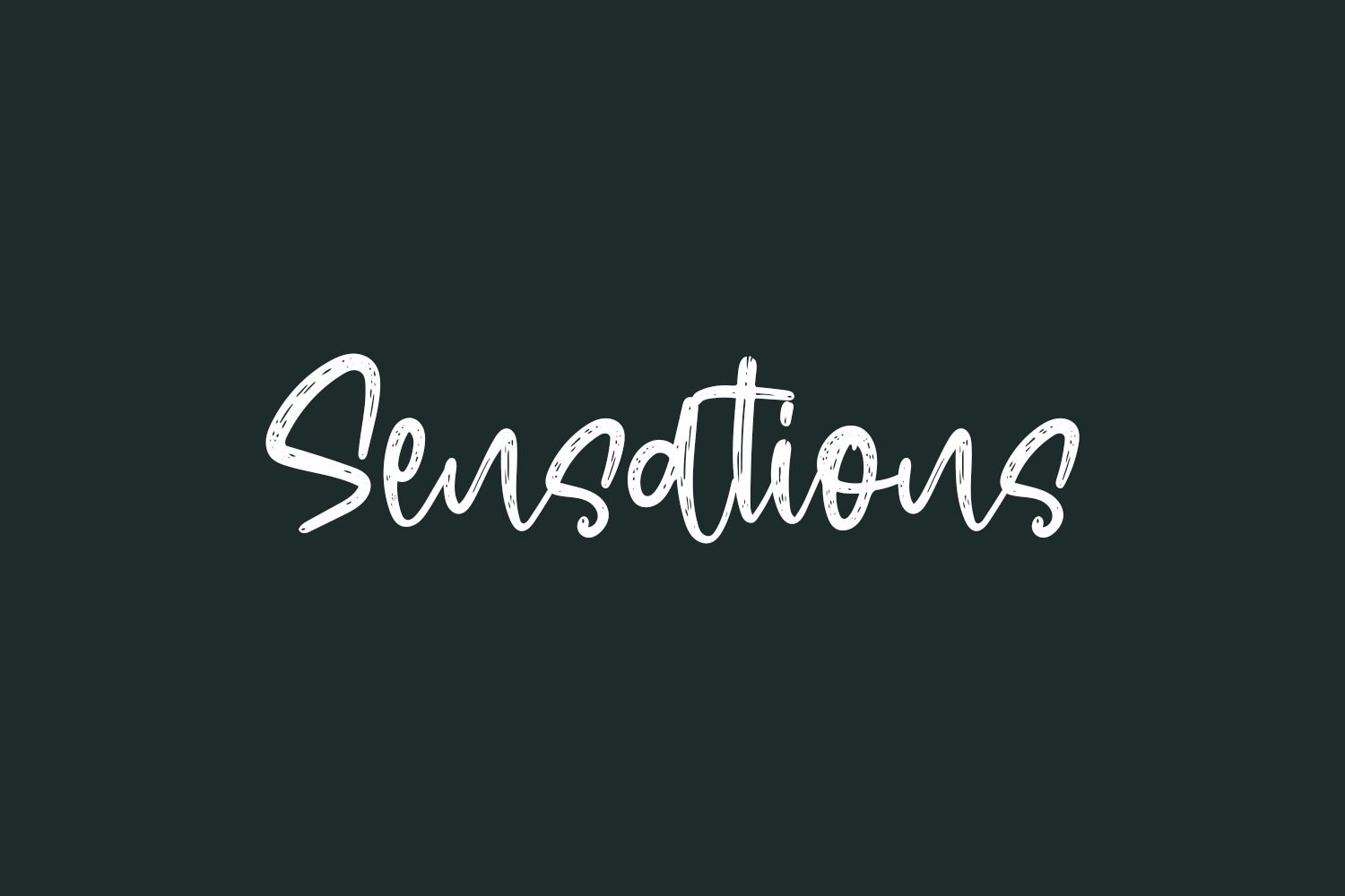 Sensations Free Font