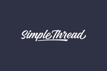 Simple Thread Free Font