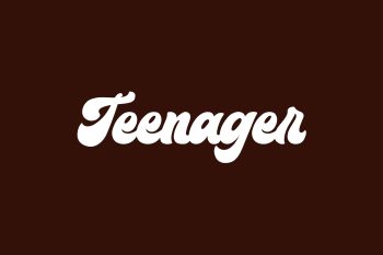 Teenager Free Font