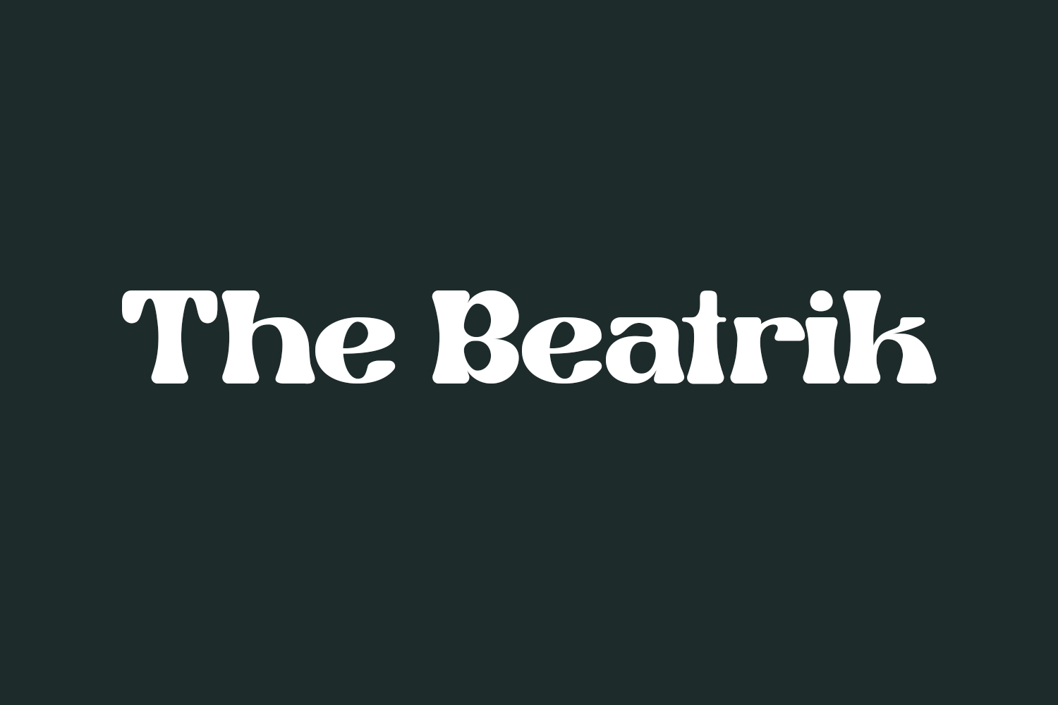 The Beatrik Free Font