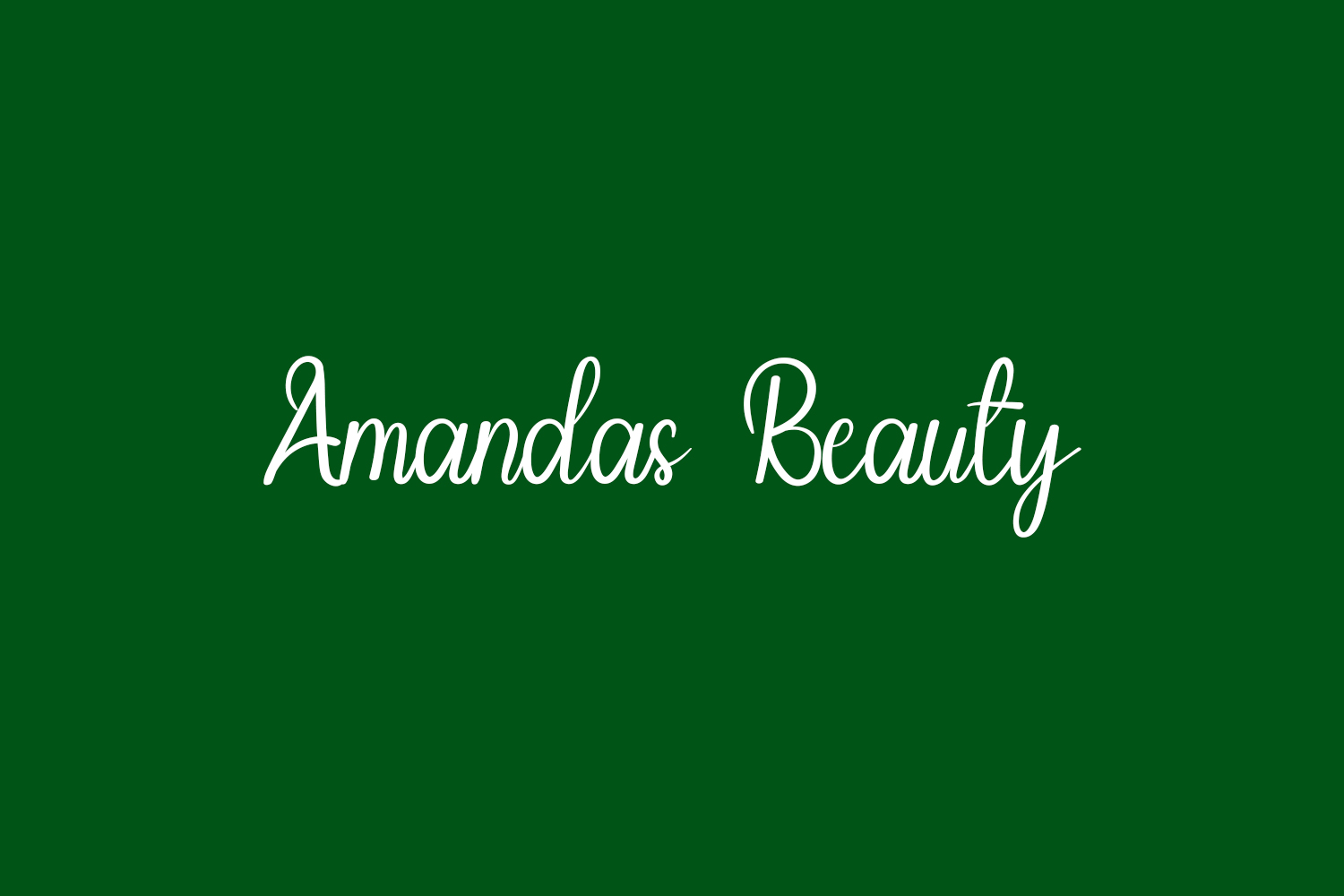 Amandas Beauty Free Font