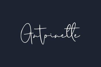 Antoinette Free Font