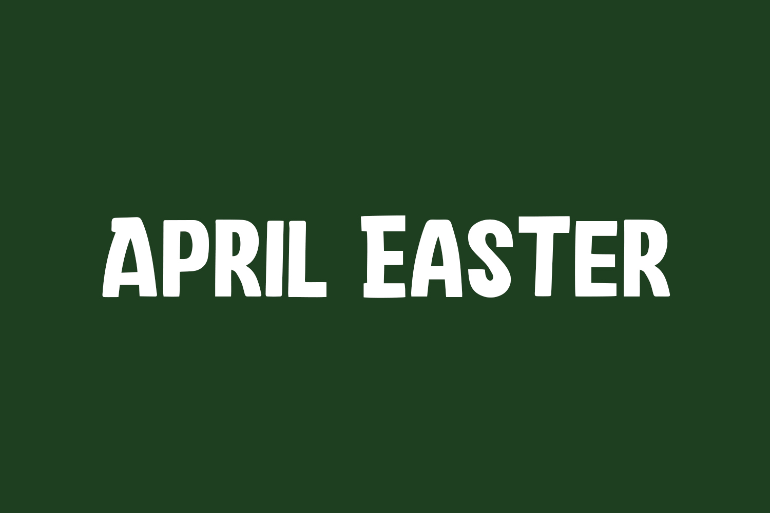 April Easter Free Font