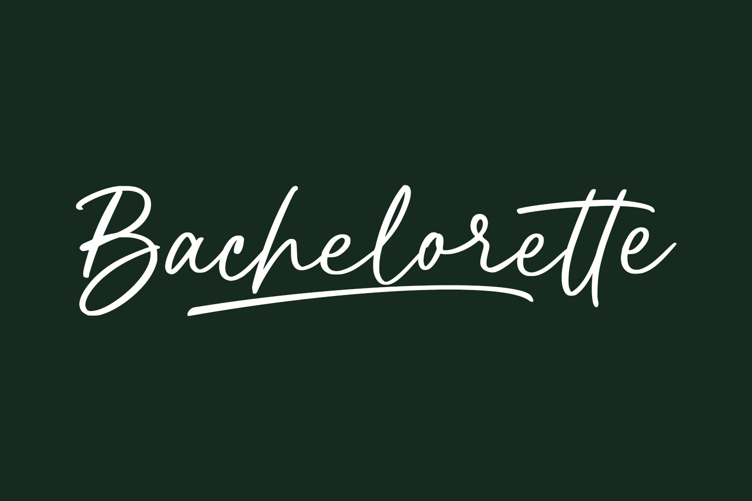 Bachelorette Free Font
