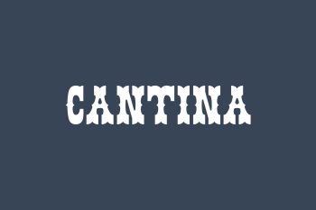 Cantina Free Font