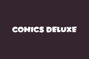 Comics Deluxe Free Font