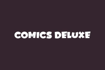 Comics Deluxe Free Font