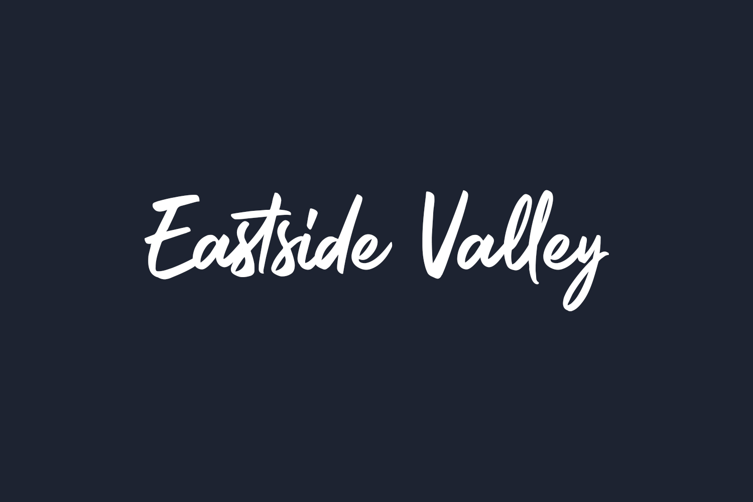 Eastside Valley Free Font